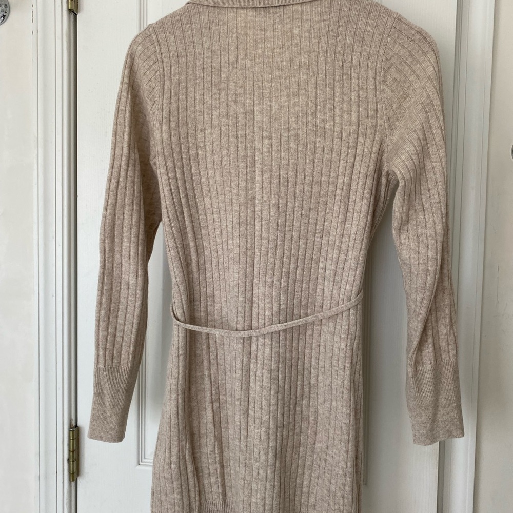 Reiss Cashmere Blend Ribbed Knit Sweater - Picture 2 of 4